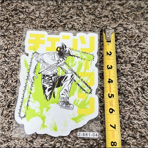 Chainsaw Man 🚗 Sticker Japanese Anime - Picture 4 of 4